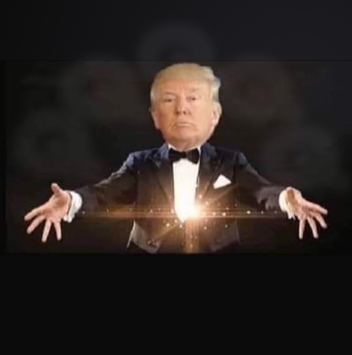 High Quality Magic Trump Blank Meme Template