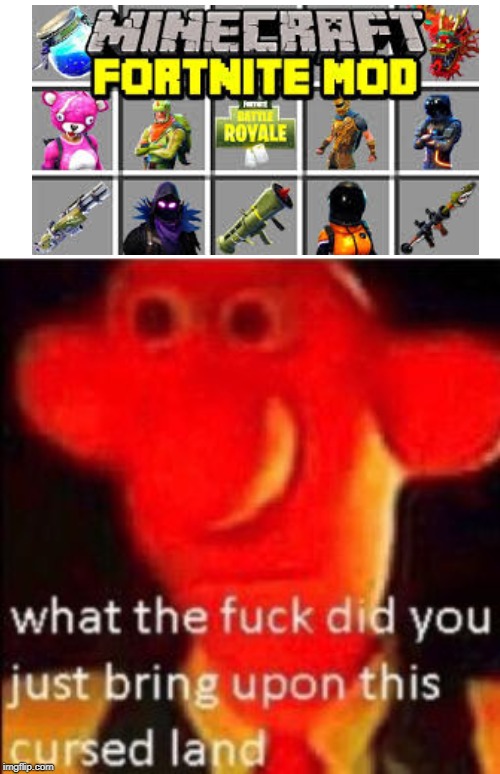 sorry but what? | image tagged in what the fuck did you just bring upon this cursed land,minecraft,fortnite,meme,dank,nice | made w/ Imgflip meme maker