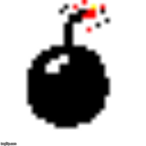 Bomb Icon | image tagged in bomb icon | made w/ Imgflip meme maker