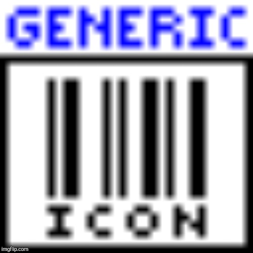 Generic Barcode Icon | image tagged in generic barcode icon | made w/ Imgflip meme maker