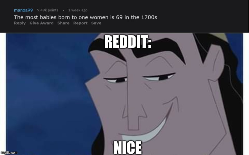 REDDIT:; NICE | image tagged in oh yeah its all coming together | made w/ Imgflip meme maker