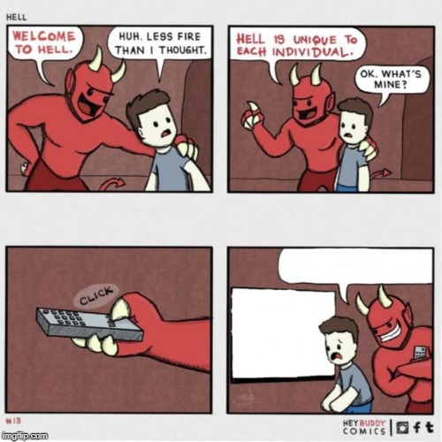 Welcome to Hell Blank Meme Template