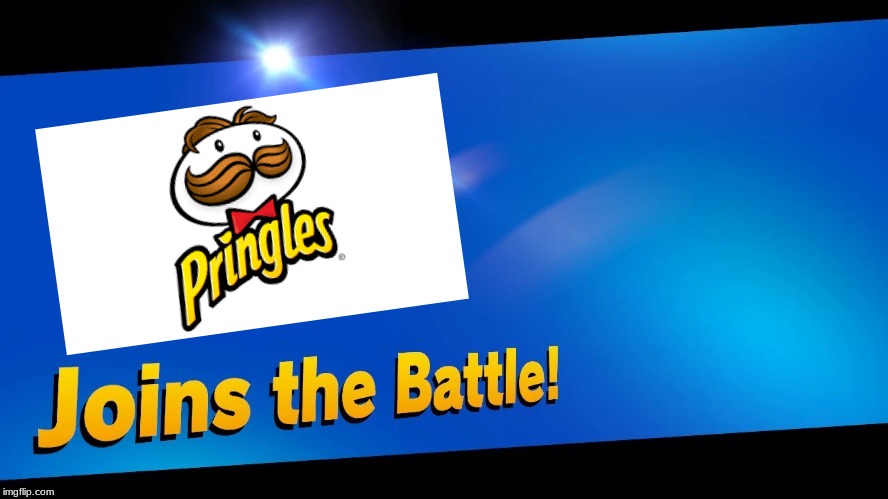 I am thinking of opening a arena to battle the pringles man today (me) | image tagged in blank joins the battle | made w/ Imgflip meme maker