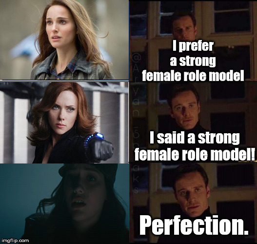 Magneto Meme | image tagged in magneto,jane foster,black widow,darcy lewis,marvel,show me the real | made w/ Imgflip meme maker