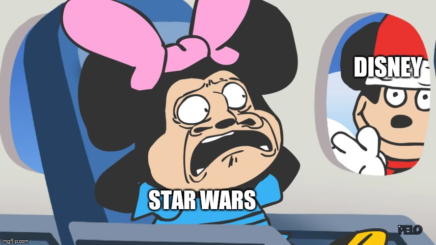 OH BOI | DISNEY; STAR WARS | image tagged in how to kill with mickey mouse | made w/ Imgflip meme maker