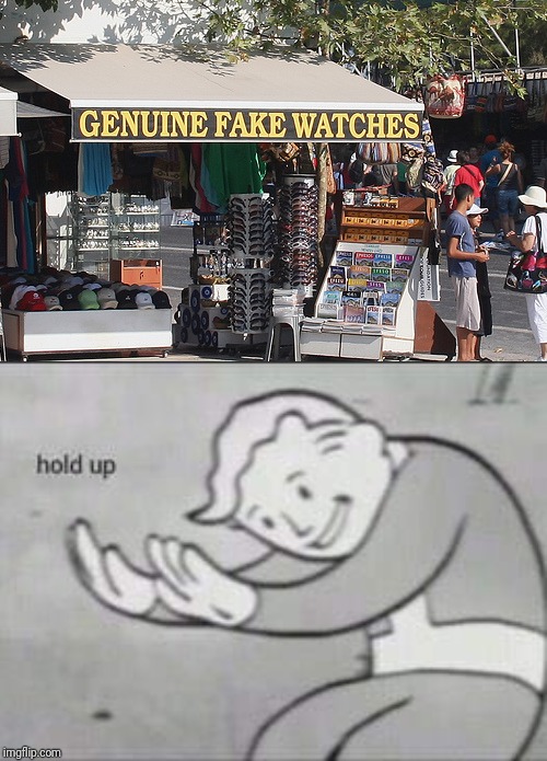 image tagged in fallout hold up | made w/ Imgflip meme maker