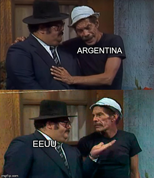 ARGENTINA; EEUU | made w/ Imgflip meme maker