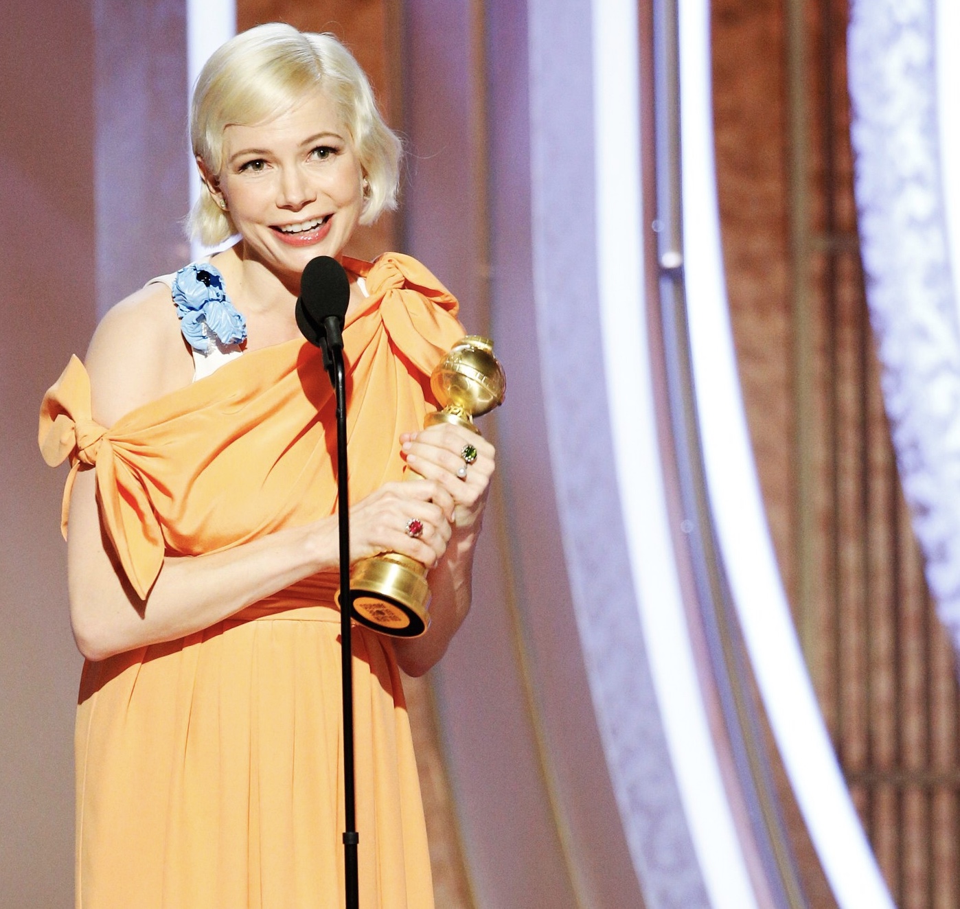 Michelle Williams Golden Globes Blank Meme Template