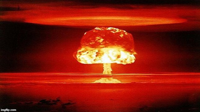 atomic bomb mushroom | image tagged in atomic bomb mushroom | made w/ Imgflip meme maker