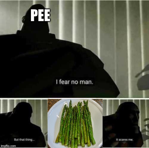 I fear no man | PEE | image tagged in i fear no man | made w/ Imgflip meme maker