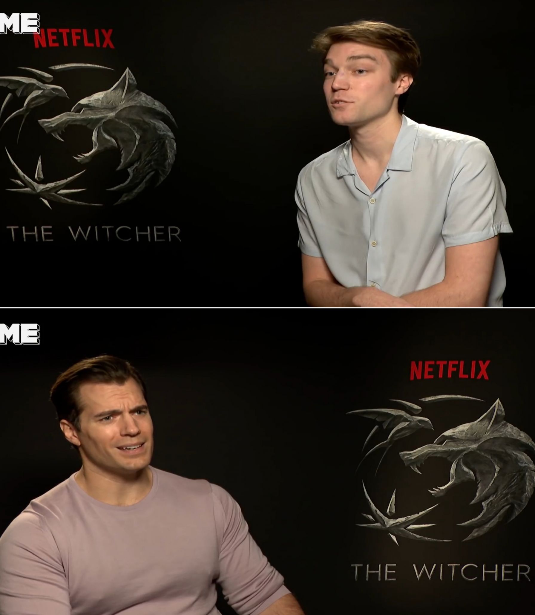 High Quality Henry Cavill interview Blank Meme Template