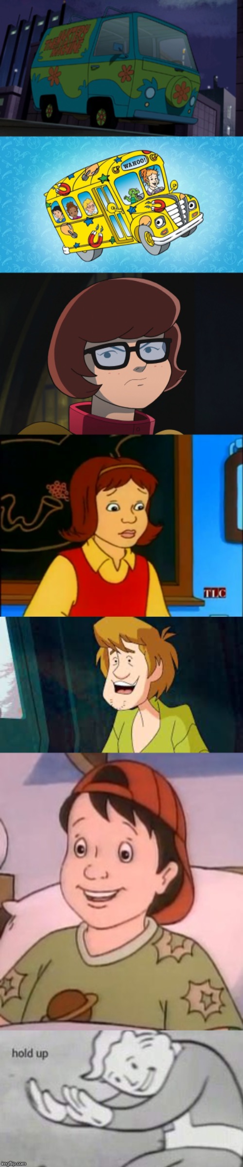 Magic School Bus is just educational Scooby Doo change my mind | image tagged in memes,scooby doo,magic school bus | made w/ Imgflip meme maker