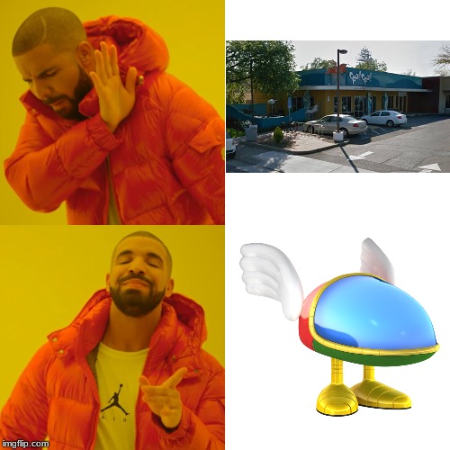 I thought Opa Opa was a spaceship robot but not a restaurant building | image tagged in memes,drake hotline bling,sega | made w/ Imgflip meme maker