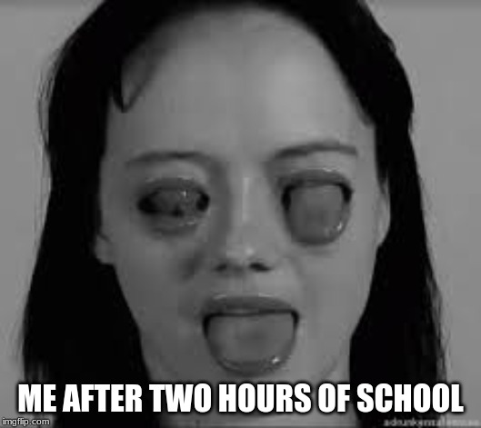 ME AFTER TWO HOURS OF SCHOOL | image tagged in funny | made w/ Imgflip meme maker