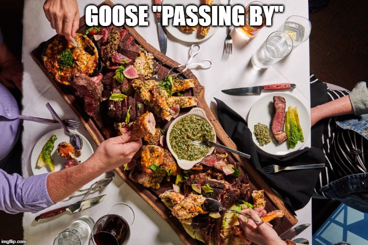 GOOSE "PASSING BY" | made w/ Imgflip meme maker