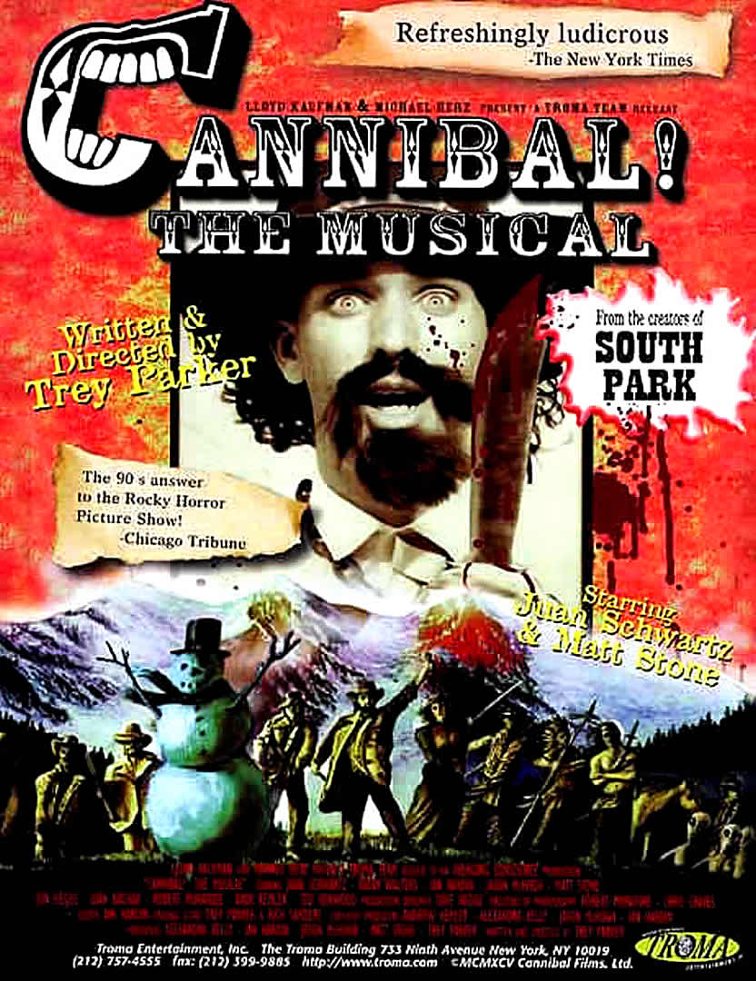 Cannibal The Musical movie poster Blank Meme Template