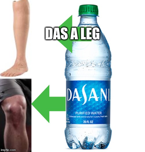 DAS A LEG | image tagged in memes | made w/ Imgflip meme maker