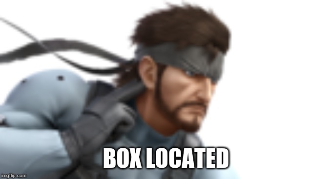 BOX LOCATED | made w/ Imgflip meme maker