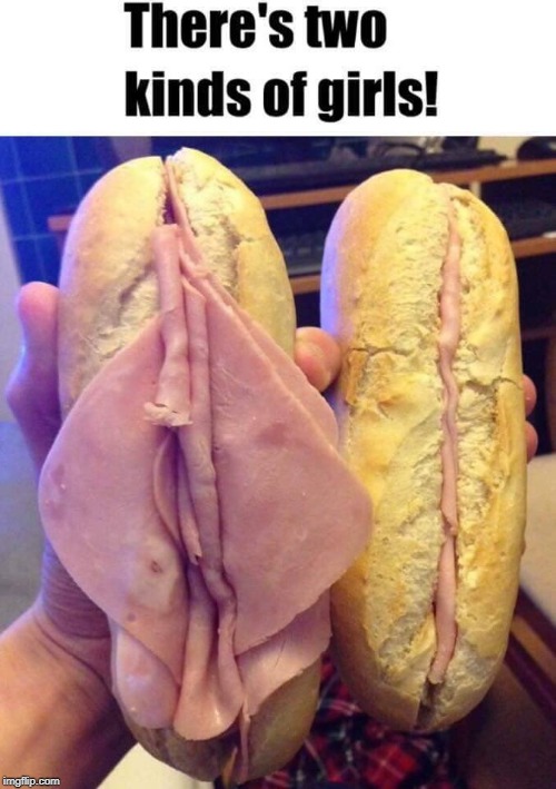 She's Obviously a Sub | image tagged in funny food | made w/ Imgflip meme maker