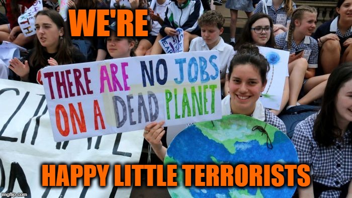 Happy Little Terrorists | WE'RE; HAPPY LITTLE TERRORISTS | image tagged in happy little terrorists | made w/ Imgflip meme maker