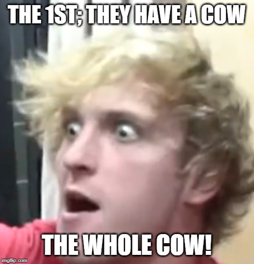 THE 1ST; THEY HAVE A COW THE WHOLE COW! | made w/ Imgflip meme maker