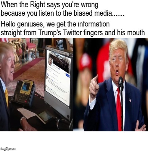 Straight From Trump's Twitter Fingers and Mouth | COVELL BELLAMY III | image tagged in straight from trump's twitter fingers and mouth | made w/ Imgflip meme maker