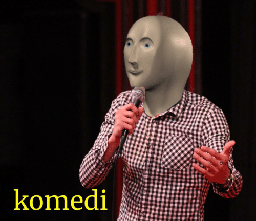 Komedi Blank Meme Template