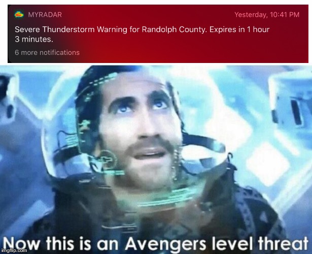 Now this is an Avengers level threat | image tagged in now this is an avengers level threat | made w/ Imgflip meme maker