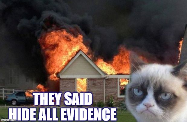 THEY SAID HIDE ALL EVIDENCE | image tagged in funny,funny memes | made w/ Imgflip meme maker