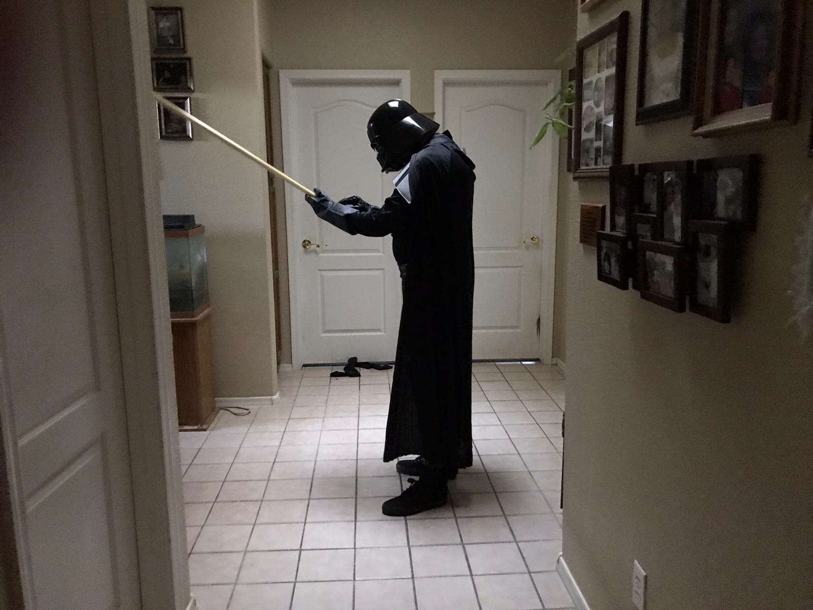 Darth Vader Light Saber Blank Meme Template