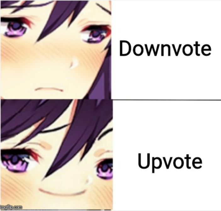 Yuri DDLC template Blank Meme Template