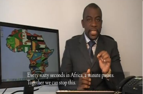 Every Sixty Seconds in Africa A minute passes Blank Meme Template