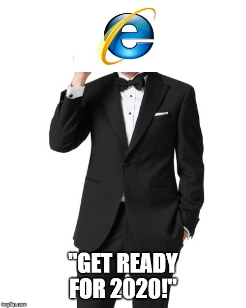 "GET READY FOR 2020!" | image tagged in slow | made w/ Imgflip meme maker