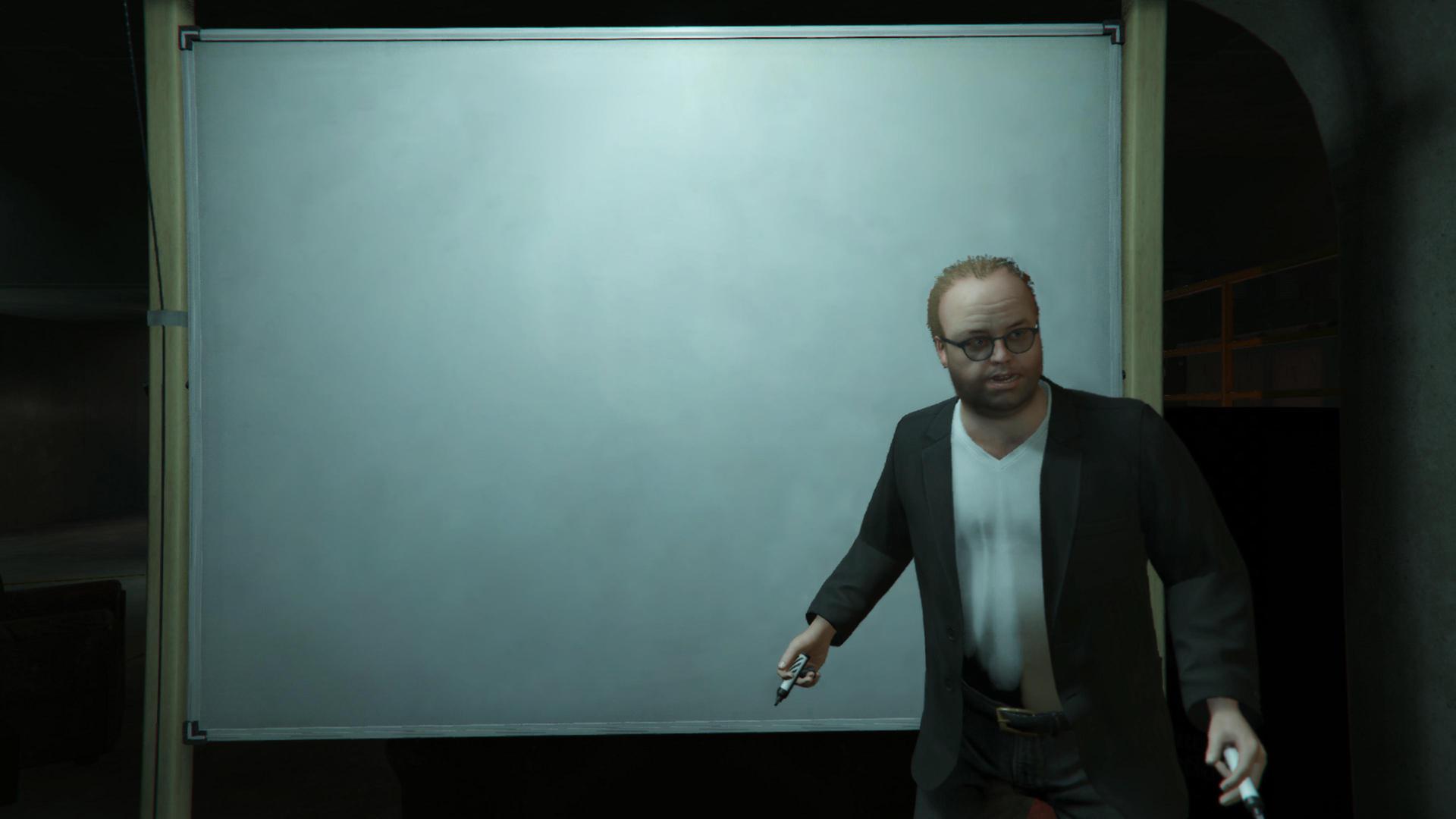 Lester heist board Blank Meme Template