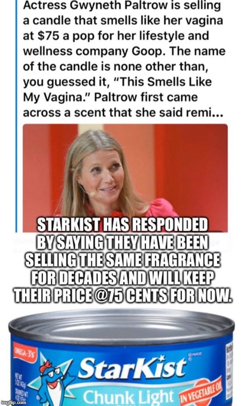 smells like what? | image tagged in patrow,vagina,tuna | made w/ Imgflip meme maker