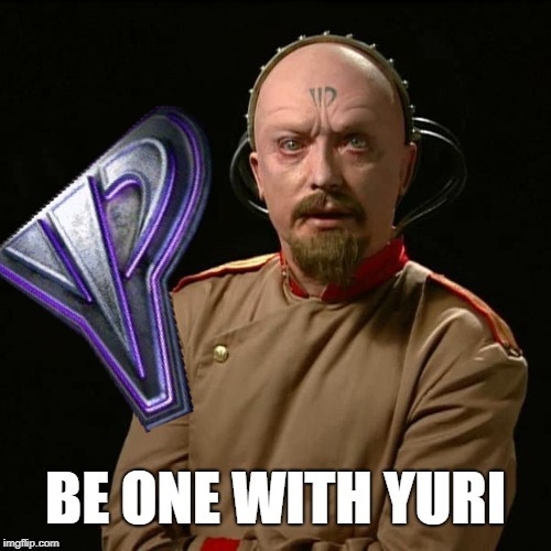 Be one with Yuri | image tagged in red alert 2,yuri,mind control,psychic powers,red alert | made w/ Imgflip meme maker