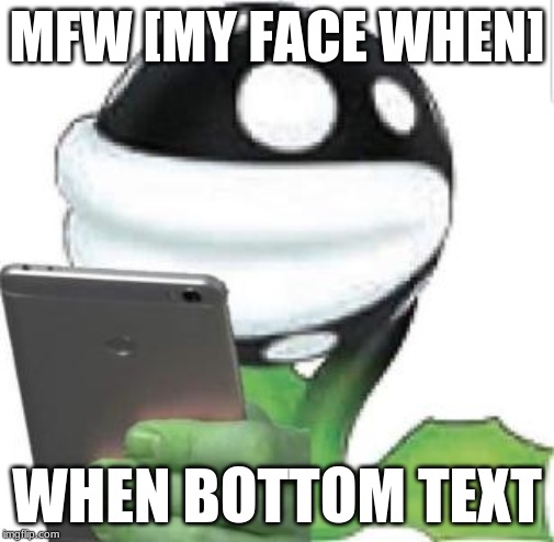 Palnt | MFW [MY FACE WHEN]; WHEN BOTTOM TEXT | image tagged in memes,haha,funny,2020,pound me | made w/ Imgflip meme maker