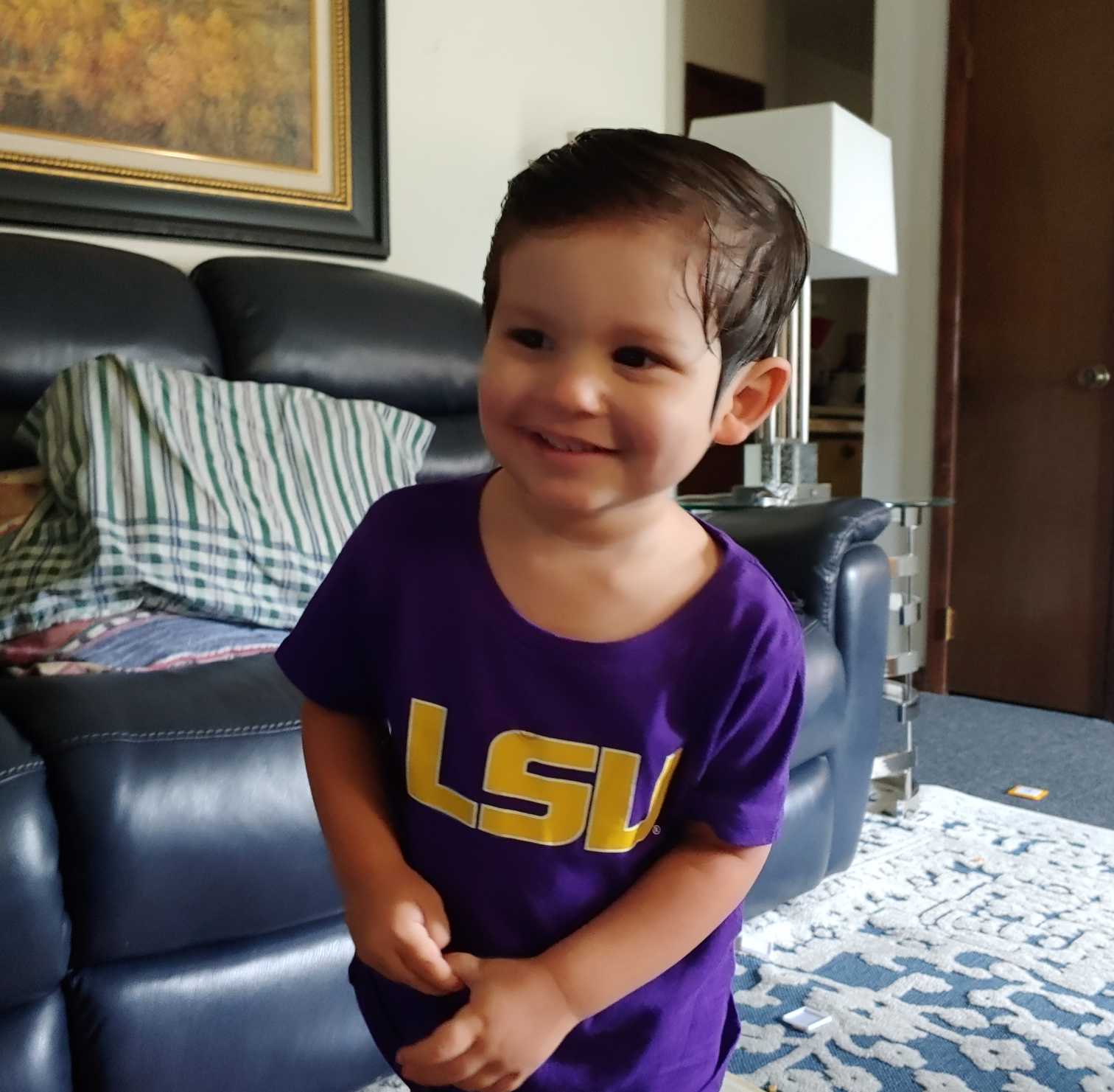 LSU Baby Blank Meme Template