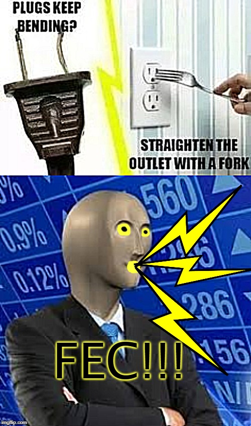FEC!!! | image tagged in stonks | made w/ Imgflip meme maker