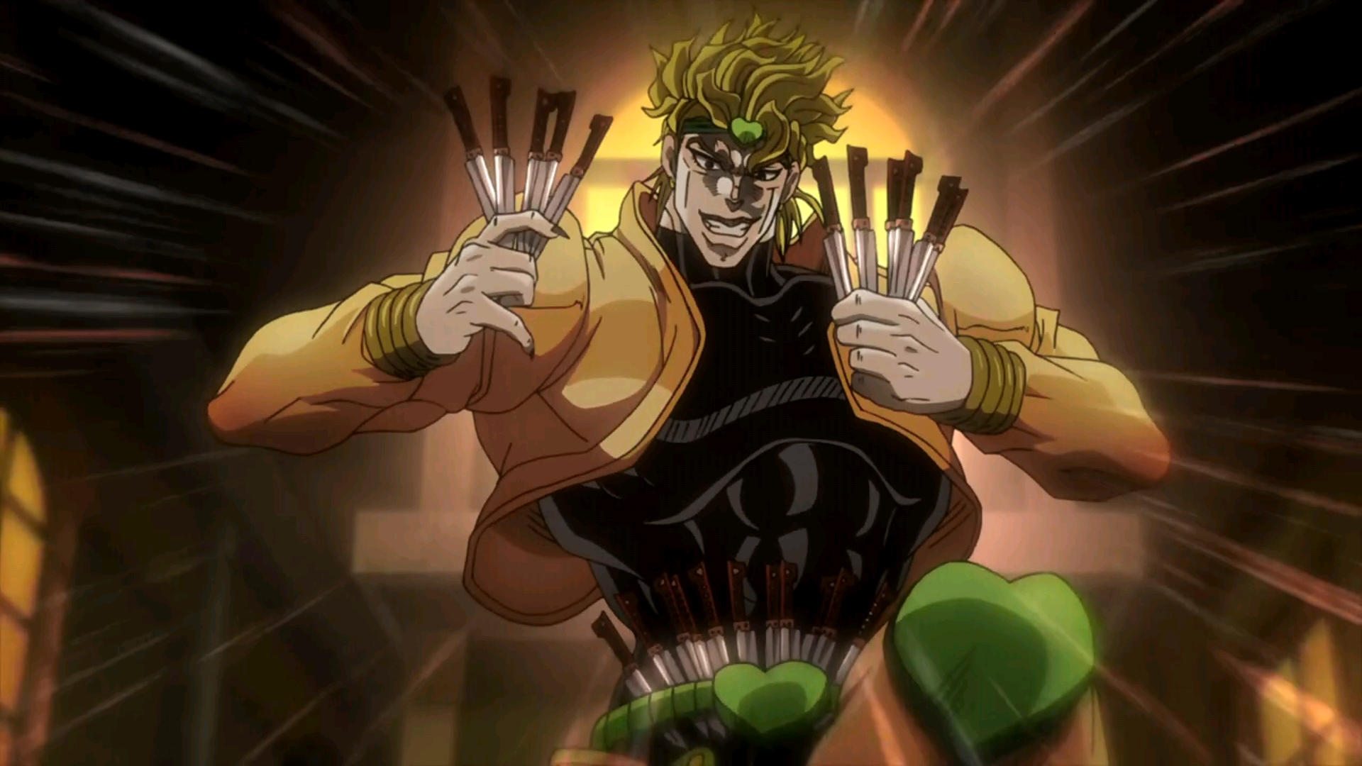 Dio Knives Blank Meme Template
