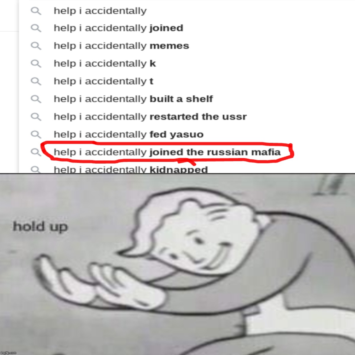 how? | image tagged in meme,funny,fallout hold up | made w/ Imgflip meme maker