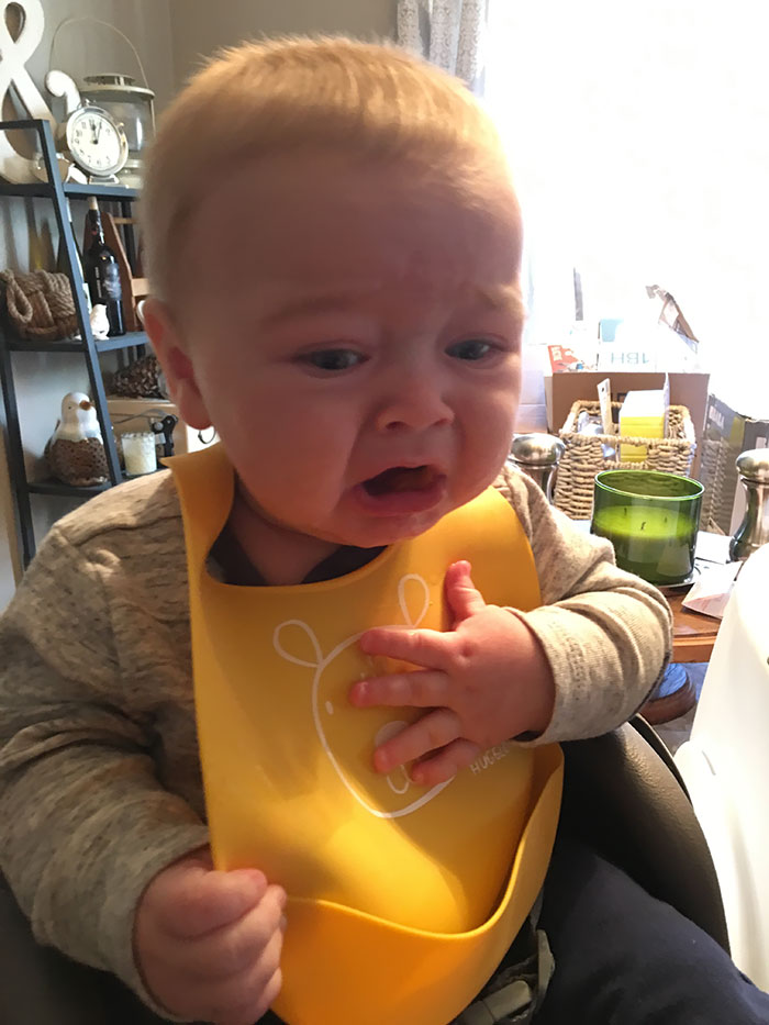 High Quality Offended baby Blank Meme Template