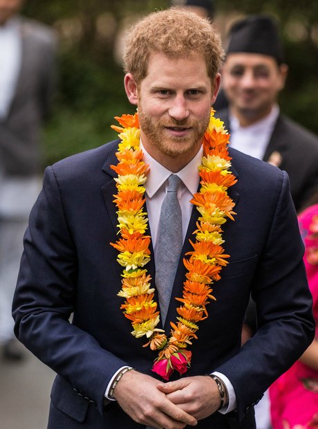 Prince Harry Lei Blank Meme Template