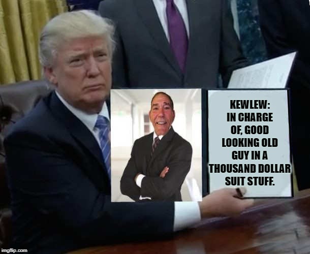 kewlew | KEWLEW:
IN CHARGE OF, GOOD LOOKING OLD GUY IN A THOUSAND DOLLAR SUIT STUFF. | image tagged in kewlew,good looking old guy,meme | made w/ Imgflip meme maker