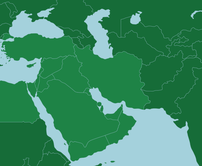 Middle East Map Blank Meme Template