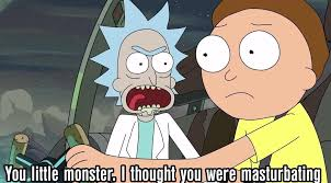 High Quality You little monster. I thought you were masturbating Blank Meme Template