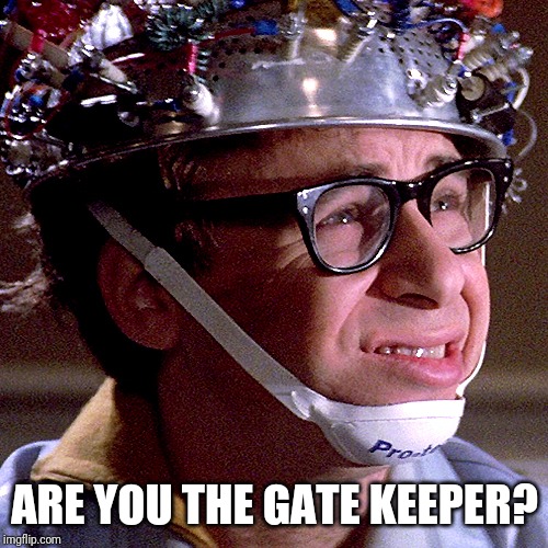 ARE YOU THE GATE KEEPER? | made w/ Imgflip meme maker