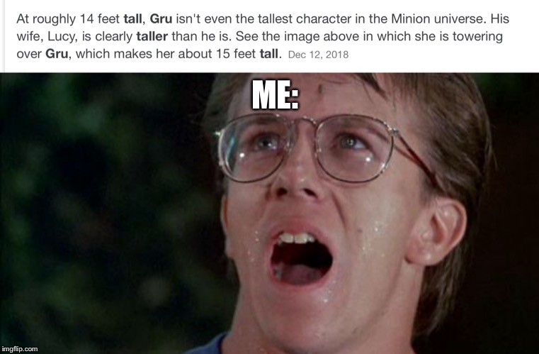 ME: | image tagged in troll 2 oh my god | made w/ Imgflip meme maker