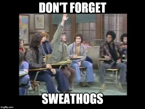DON'T FORGET SWEATHOGS | made w/ Imgflip meme maker