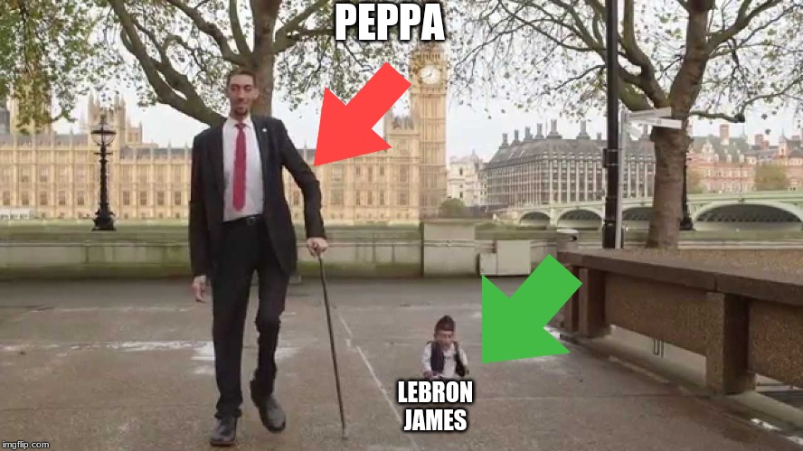 PEPPA LEBRON JAMES | made w/ Imgflip meme maker